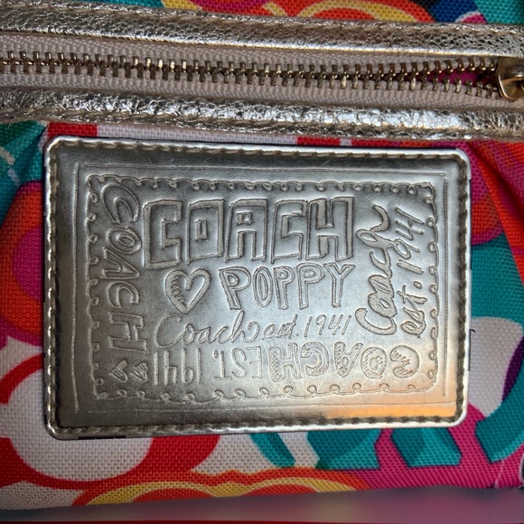 Coach 13830 Poppy Pop C Canvas Bag & wallet - Picture 6 of 6